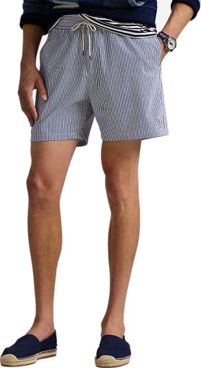 Polo Ralph Lauren 5.75 Inch Traveler Classic Swim Trunk Blue XL