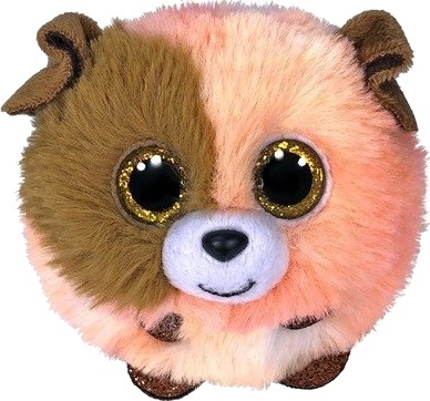 Meteor Maskot Ty Puffies Hund Appelsin Mandarin 8 Cm