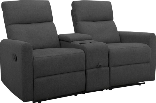 Recliner Dacoulas Antrasitt, Stoff/tre - Antrasitt, Stoff/tre Recliner Dacoulas Antrasitt, Stoff/tre - Antrasitt, Stoff/tre