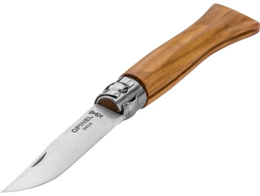 Opinel No. 6 Lommekniv (7cm) Oliventre