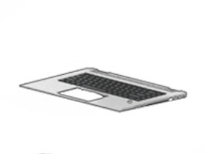 Hp - Erstatningstastatur For Bærbar Pc - Bakbelysning - Svensk/Finsk - Med Toppdeksel - For Elitebook 1050 G1 (Privacy)