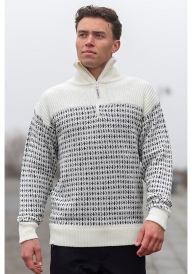 Stormberg Tøttadalen Islender Half Zip strikkegenser 3XL Stormberg Tøttadalen Islender Half Zip strikkegenser 3XL