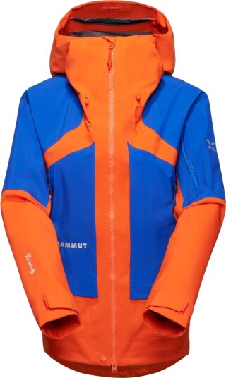 Mammut Eiger Nordwand Pro Hs Hooded Jacket Women Eiger Orange eiger Blue S