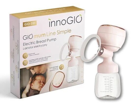 InnoGIO GIOmum Elektrisk Brystpumpe USB C