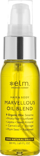 Elm Organics Marvellous Oil Blend Travel 50ml