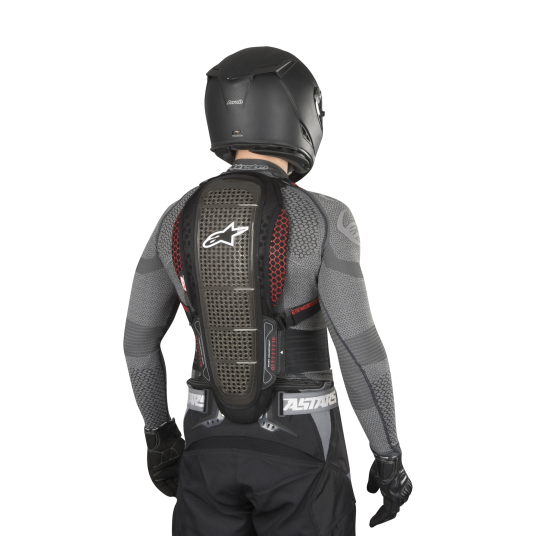 Ryggbeskyttelse Alpinestars Nucleon KR 1 Sotet Svart Rød M