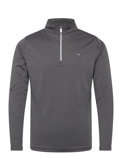 Calvin Klein Golf Advance 1/4 Zip Layering   Grey   S