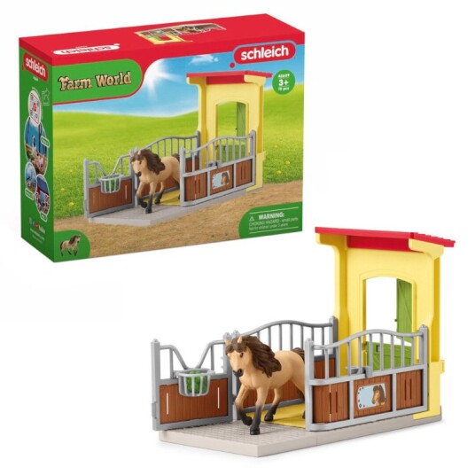 Schleich Hesteboks Lekesett med Islandsponni for Barn 3+ år