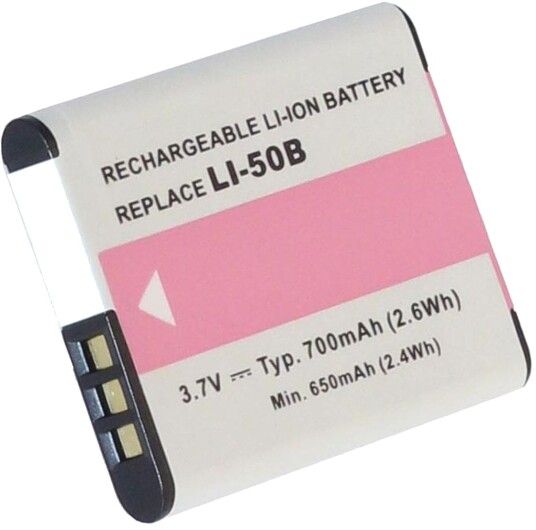 Batteri til Olympus Li-50B