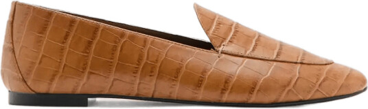 Mango Leather Loafers Brown 39