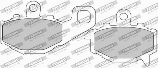 Bremseklosser FERODO RACING FDB2012P