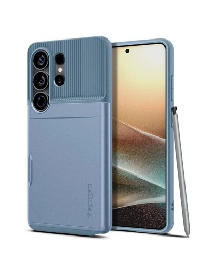 Spigen Slim Armor CS Mobildeksel for Samsung Galaxy S26 Ultra - Lyseblå