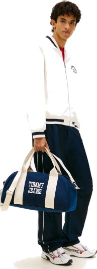 Tommy Hilfiger Tjm Bold Varsity Duffle - Navy - ONE SIZE Tommy Hilfiger Tjm Bold Varsity Duffle - Navy - ONE SIZE
