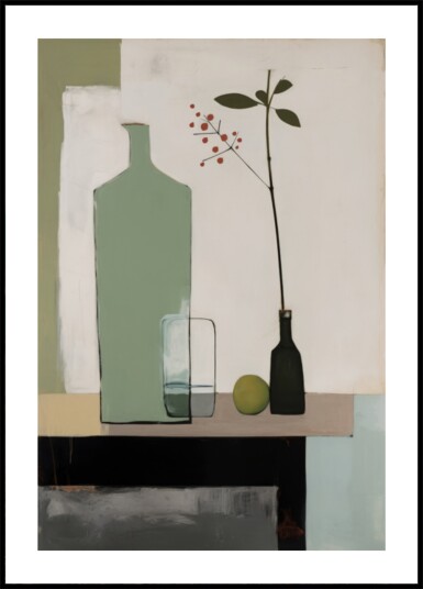 Minimalist Still Life Plakat / 100x150