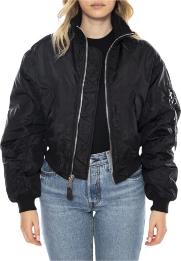 Alpha Industries Dame Jakker Svart XS, Alpha Industries Dame Jakker Svart XS,