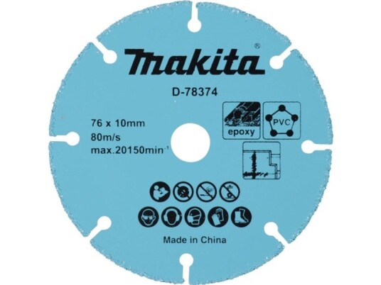 Makita D 78374 Multiblad T.C.T 76mm 10mm