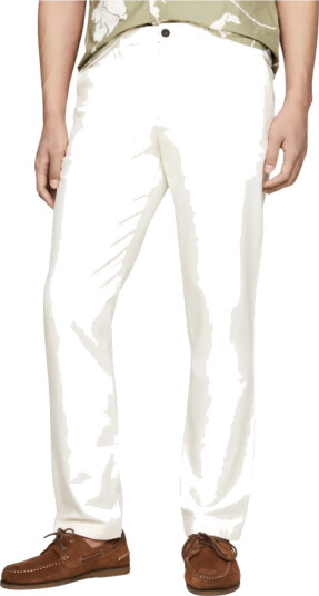 Tommy Hilfiger Herre Bukser Hvit W33 L30,