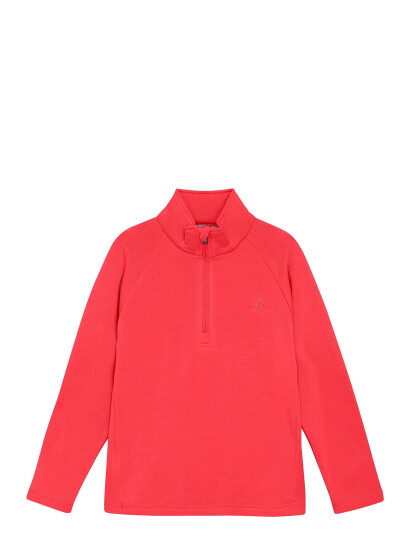 Color Kids Fleece Pulli Stretch Red 92 Color Kids Fleece Pulli Stretch Red 92