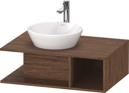 Duravit D-Neo Servantskap 800x550 mm Mørk Valnøtt Dekor