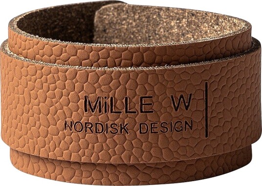 MiLLE W NORDISK DESIGN Serviettring 4 pakning Brun