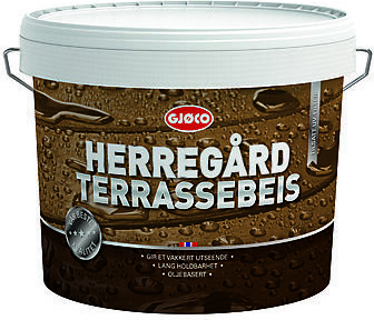 Gjøco - Herregård terrassebeis oljebasert gul base 9l