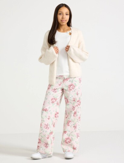 Lindex Trouser Woven Twill Vega Pink 158