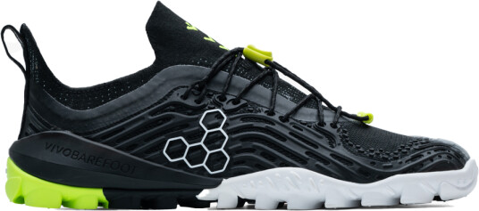 Vivobarefoot Men's Hydra ESC Obsidian/Safety Yellow 40