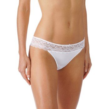 Mey Truser Amorous Mini Briefs Hvit polyamid 40 Dame