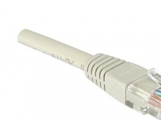 Exc Network Cable | Cat 6 | U/Utp | Copper-Clad Aluminum Wire | Patch Round (Standard) | Grey | 2M