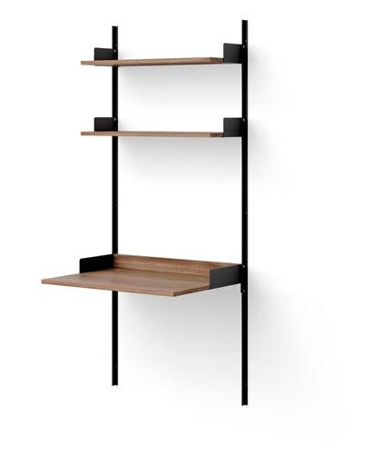 New Works Studiebokhylle 1900 Valnøtt/ Sort
