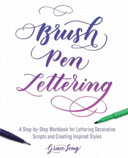 Brush Pen Lettering Av Grace Song