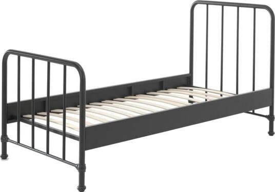Seng Bronxx Svart 90 x 200 cm Svart 90 x 200 cm