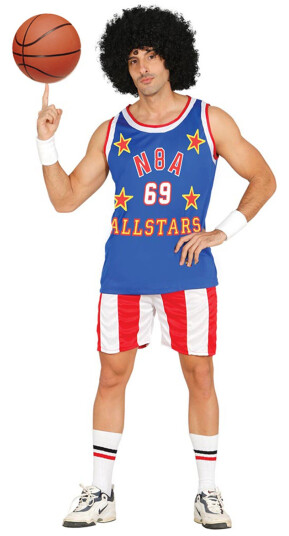 Fiestas Guirca Amerikansk Basketballspiller Kostyme Large Fiestas Guirca Amerikansk Basketballspiller Kostyme Large