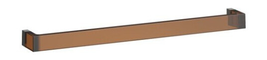 Kartell Laufen Rail håndklestang, 60 cm, rav