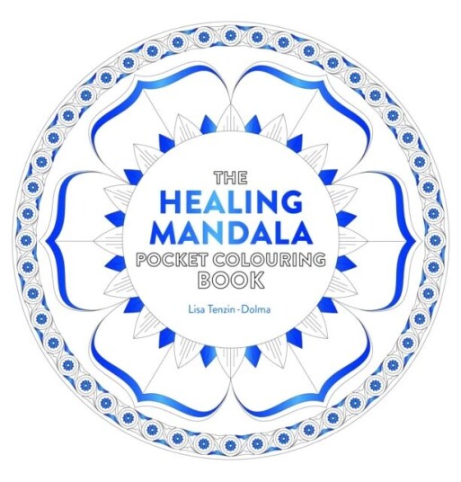 Healing Mandala Pocket Colouring Book Av Lisa Tenzin-Dolma