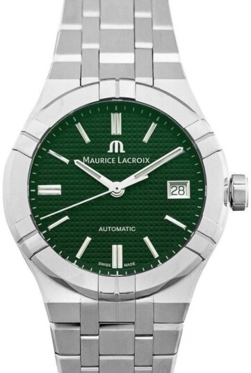 Maurice Lacroix Herreklokke AI6007 SS00F 630 D Aikon Grønn/Stål