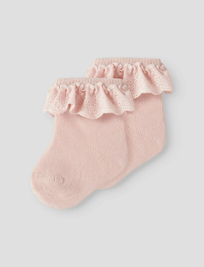 Lil"Atelier Nbfdertrud 2 Pack Sock Lil Pink 74 80 Lil"Atelier Nbfdertrud 2 Pack Sock Lil Pink 74 80