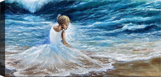 Canvasbilde YTY People Flerfarget 120x50 cm Canvasbilde YTY People Flerfarget 120x50 cm