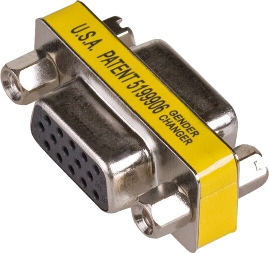 Akyga Vga Hann Hunnveksler Hd 15 Vga Hunn Til Hd 15 Vga Hunn Sølv