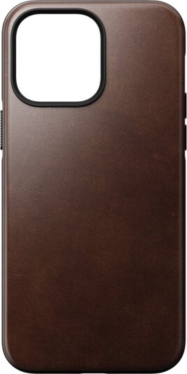 Nomad Iphone 14 Pro Max Deksel Modern Leather Case Horween Rustic Brown