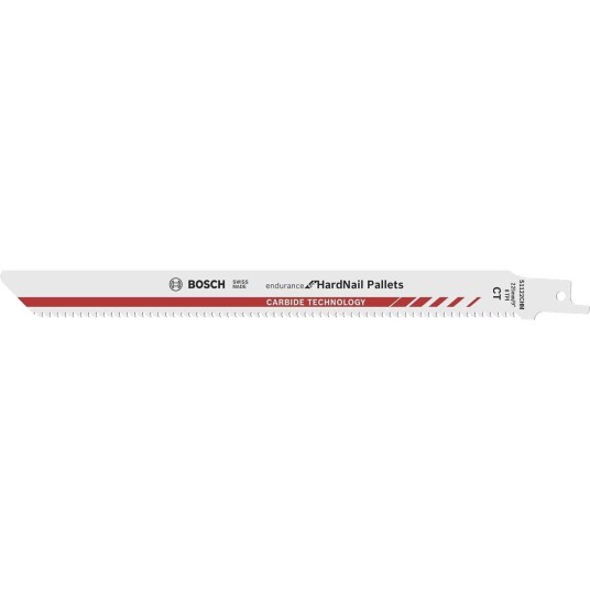 Bosch S 1122 CHM Tigersagblad for trepaller, 225 x 19 x 1 mm, 100-pakning 100-pakning, Maskintilbehør & forbruk