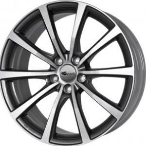 Brock B32 Titanium Full Polish 9.5x20 5x108 ET52 B63.4