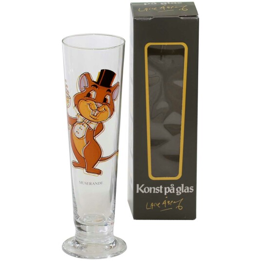 Lasse Åberg Ølglass Jubileum 40 cl Muserande