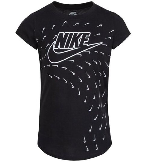 Nike T skjorte Futura Swoosh Glide Svart 6 år 116 T skjorte