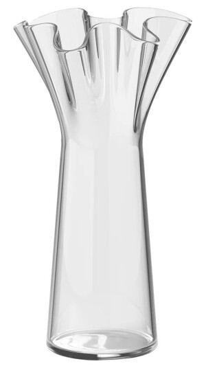 Massproductions Trippy vase Klart glass