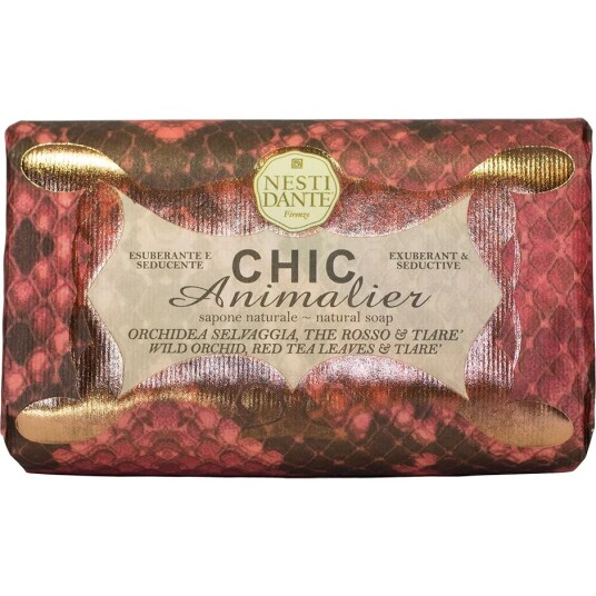 Nesti Dante Chic Animalier Red 250 g Håndsåpe