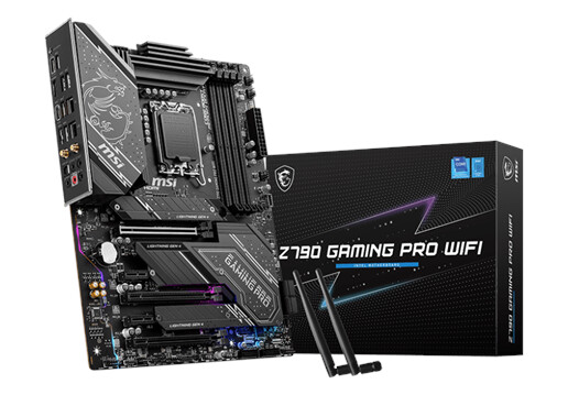 MSI Z790 GAMING PRO WIFI - Intel Z790 - Intel LGA1700 socket - DDR5 RAM - ATX