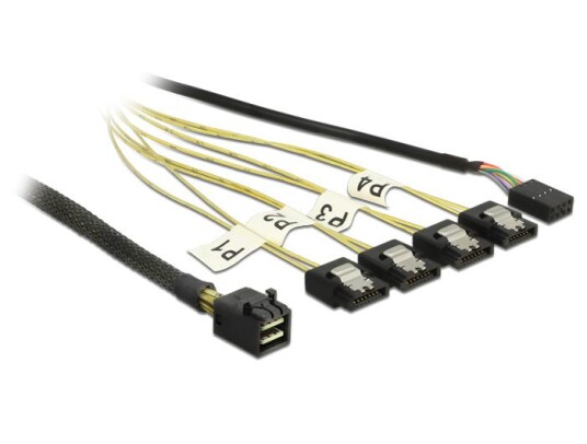 Delock SATA/SAS Kabel 1 m