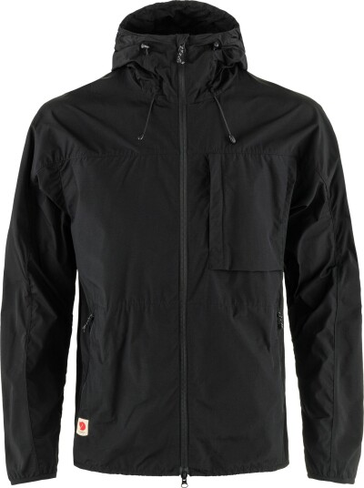 Fjellreven Fjellreven Men's High Coast Wind Jacket Black M