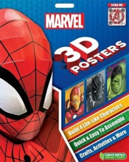 Marvel: 3d Posters Av Marvel Entertainment International Ltd
